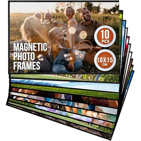 IRICUS Magnetic Picture Frames for Fridge Cover