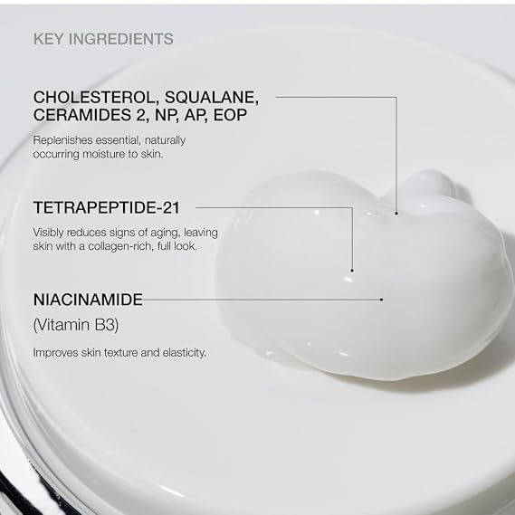 Ceramide Cream for Face - Natural Lipids Face Moisturizer for Barrier Repair Great for Mature Skin, HydraBoost (2 oz. / 60 gm)