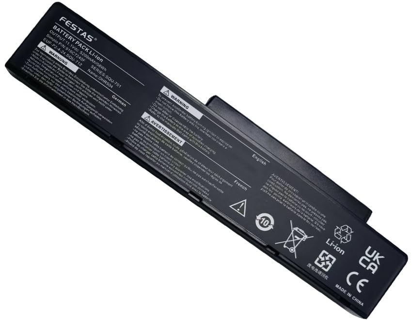 Batterie SQU-701 compatible ordinateur PC portable JoyBook A52 - 2