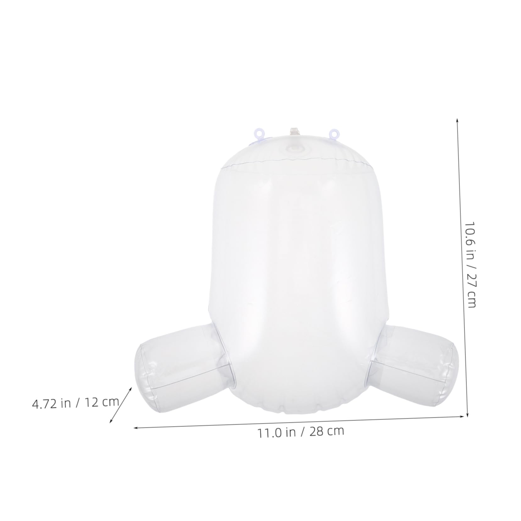 OUNONA Diaper Display Rack Diapers Mannequins for Pants Inflatable Pants Display Clothing Display Rack Inflatable Pants Mannequin Clothing Display Mannequin Transparent