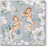 COORDINATING PRODUCTS AVAILABLE: This design comes also in golden color. SIZE: 6.5x6.5; unfolded: 13x13; 3-ply paper napkins PACKAGING: You are getting 2 packs of 20-count napkins = 40 napkins total. GREAT EUROPEAN QUALITY: Product made in Poland. Pe...