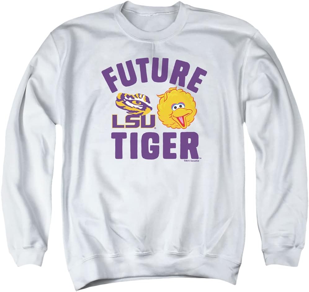 SESAME STREET COLLEGIATE Official Future College Student Unisex Adult Crewneck Sweatshirt Collection