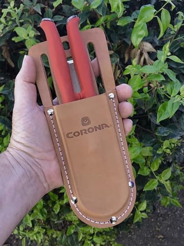 Tijeras de Podar Corona Clipper SP9934 3/4 pulg con Funda de Cuero miniatura 6