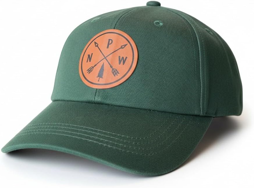 PNW Arrows Hat with Pacific Northwest Leather Patch