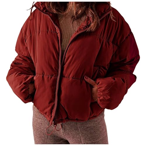 Veste matelassée femme style étranger pour sorties urbaines et balades d'hiver