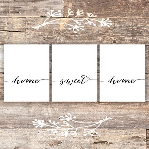 Miniatura 2 de Home Sweet Home - Wall Decor Art Prints (Set of 3) - Unframed - 8x10s