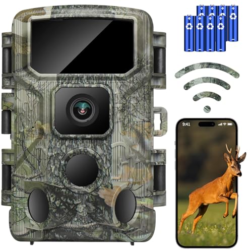 KJK Trail Camera 4K 64MP WiFi Bluetooth