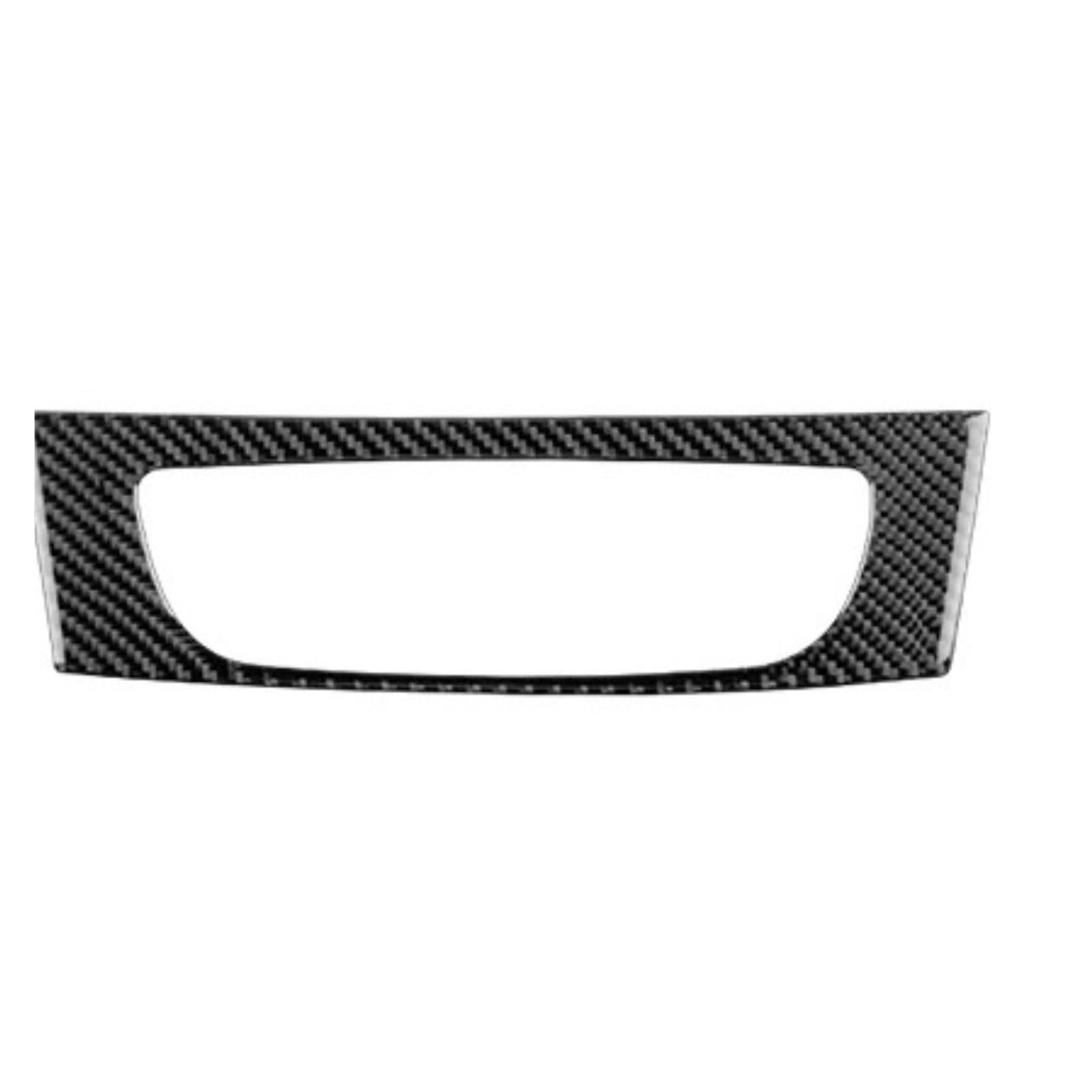Car Interior Sticker Carbon Fiber Sticker for Fluence for Megane 3 RS 2009-2015 LHD RHD Car Central Control CD(Black)