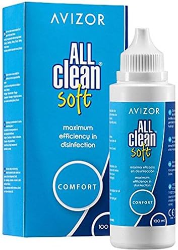 Avizor All Clean Soft Protein Remover All-In-One Comfort Contact Lens Solution 100ml