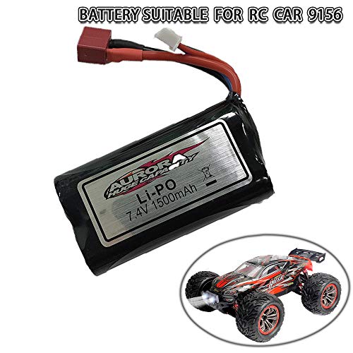 Preisvergleich Produktbild GoStock GoStockFunkfernsteuerung Auto Batterie für 9156, Li-Ionen-Batterie für ferngesteuertes Auto, wiederaufladbare Ersatz-Li-Ionen-Batterie, 7,4 V 1500 mAh für 9156 RC Auto