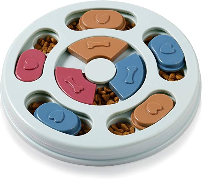 See full amazon price history chart for RvPaws Dog Puzzle IQ Food Dispenser Round Design Treats Toys for Training IQ and Slow Feed, Non-Slip Feeder Bowl Designed for All Breeds Dogs & Cats RvPaws Dog Puzzle IQ Food Dispenser Round Design Treats Toys for Training IQ and Slow Feed, Non-Slip Feeder Bowl Designed for All Breeds Dogs & Cats (B0BPS8T3L1) Amazon Price History, Amazon Price Tracker