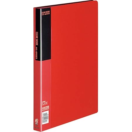 Amazon Co Jp コクヨ ファイル クリアファイル ベーシック 固定式 サイドスロー B5 40ポケット 青 ラ B221b 文房具 オフィス用品