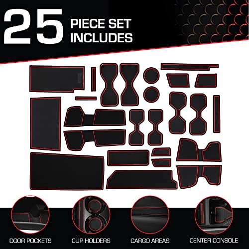 Insertos para portavasos Nissan Pathfinder 2013-2024 miniatura 2