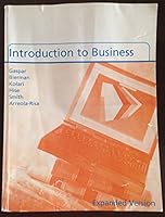 Introduction to Business Expanded Version 0618800972 Book Cover