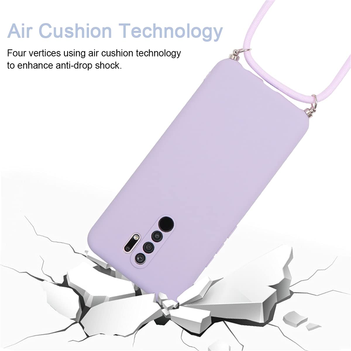 YANJIEER Coque Collier Pour Xiaomi Redmi Note 11 Pro 5G/4G Magnétique