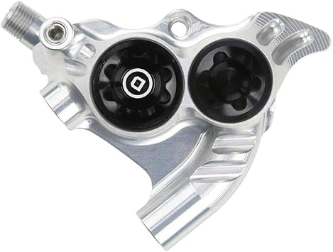 فرجار Hope RX4+ كامل FM +20 DOT Road Gravel Brake Calipers فضي