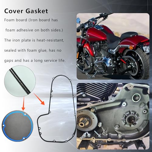 Image of Primary Gasket Kit for Harley-Davidson Evo Big Twin Bagger Touring | for Electra Glide FLHTC FLHT 1985-1993