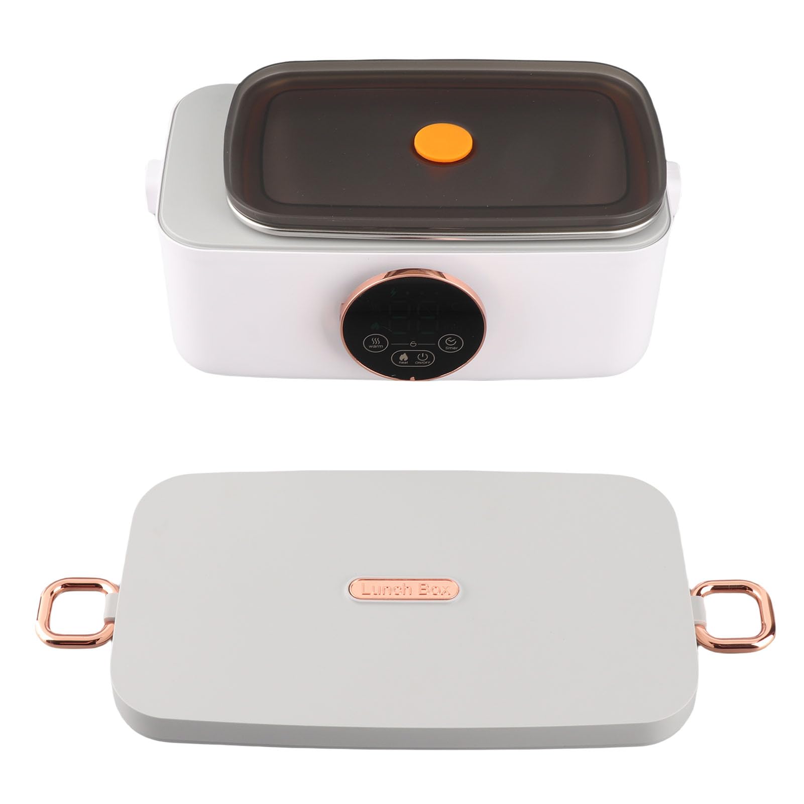 SIXRUN Bentos Lunch Box, Scaldavivande Portatile in Acciaio Inossidabile con 3 Scomparti, Capacità 1000ml, Ideale per Bambini e Ufficio
