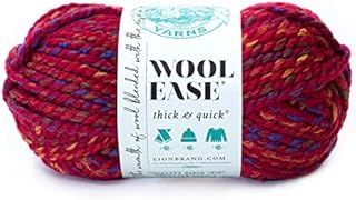 Lion Brand Yarn Company 1-Piece Wool-Ease Thick and Quick, Butterscotch, one Size, 640-189A