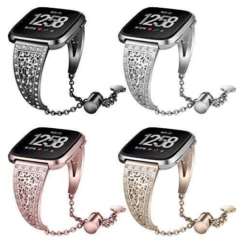 Correa AISPORTS para Fitbit Versa 2 mujer slim miniatura 7