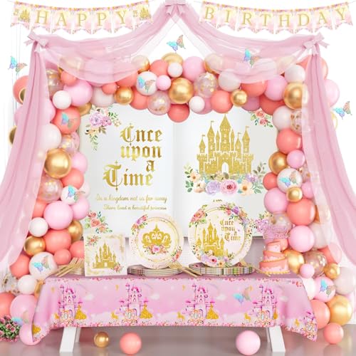 Prince Birthday Party Decorations, Birthday Decorations for Girls...