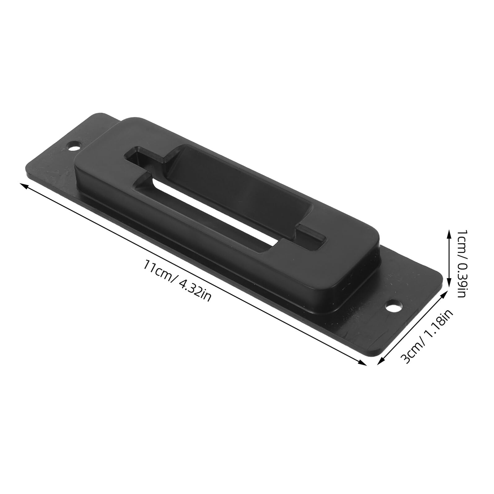 OSALADI Pieza de Reparación para Ranura de Tarjeta Atm Negro de Abs, y Resistente para Reducir Tiempos de Inactividad en Cajeros Automáticos