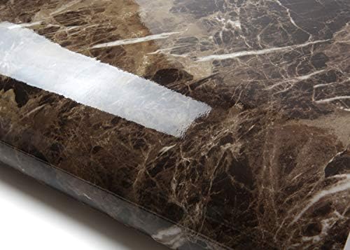 ROSEROSA Peel and Stick PVC Faux Marble Self-Adhesive Wallpaper Covering Counter Top Shelf Liner PGS4020 (2.00 Feet X 6.56 Feet)