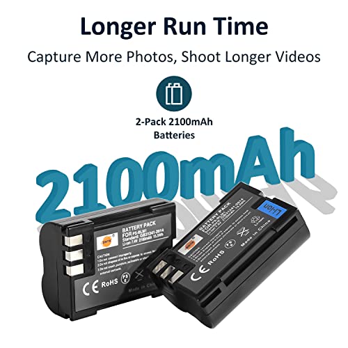 DSTE 2pcs BLM-1 PS-BLM1 Batteria compatibili con