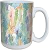 Amazon.com: Tree-Free Greetings lm43619 Retro Watercolor Plumage by ...