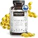 Produktbild PURETANICALS Omega 3 + Vitamin D3 + K2 MK7 All-Trans | 240 Kapseln hochdosiert Premium Essentials O3-D3-K2 - Fischöl mit essentiellen EPA & DHA Fettsäuren | Fisch Öl Omega3 Fish Oil Tropfen Drops