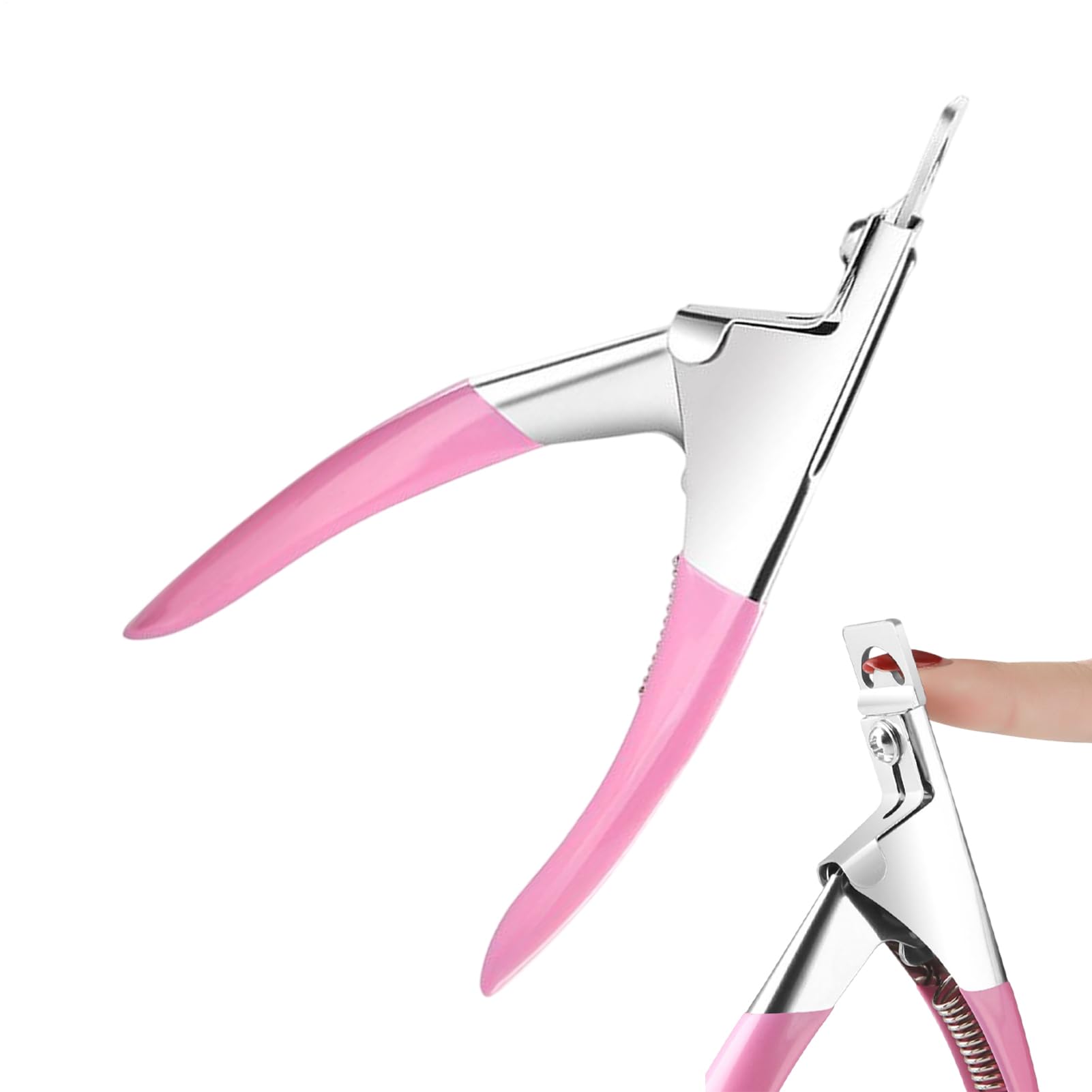 TIPO U Trimmer Cutter Caglio in Acciaio Inox per Unghie Strumento Manicure