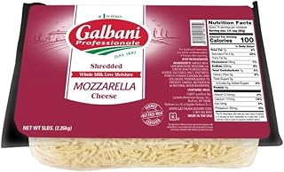 Galbani Whole Milk Shredded Mozzarella 5 LB