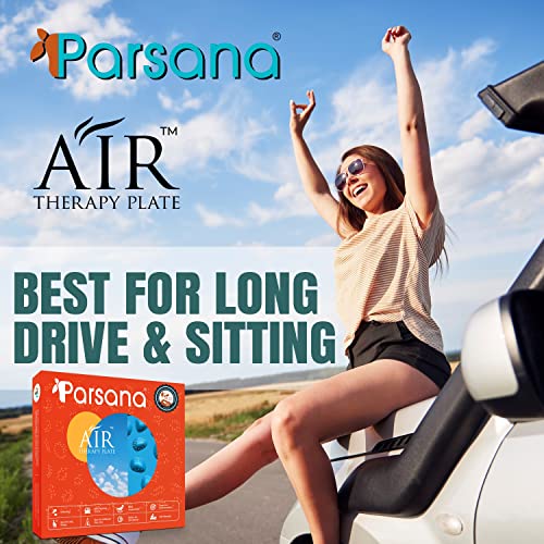 Image of Parsana Air Therapy Plate, Acupressure Tool, Clinically Tested, Acupressure Mat for Feet Massager, Helps with - Muscles /Joint Pain, Flexibility, Hormonal Balance, Blood Circulation & Overall Health Management, Reflexology Acupressure Set - Pack of 1