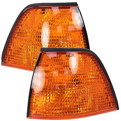 BESTPRICE 2x Blinker orange vorne mit Lampenträger mit Lampenträger