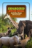 zara safaris  Endangered African Animal Activities Book with Fun Facts (Activity Books)