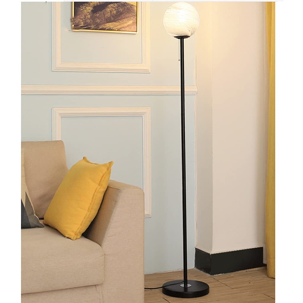 GiantexUK Industrial Floor Lamp, Rustic Standing Corner Lamp With Adjustable Heights, Rotating