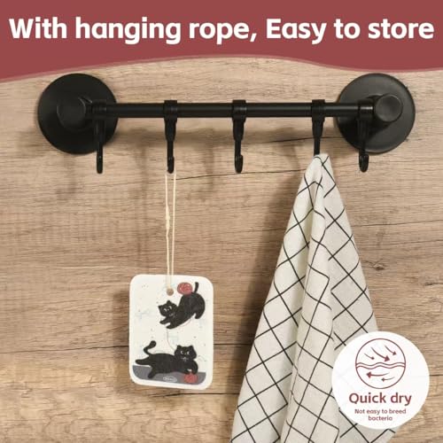 Image of Wood Pulp Cotton Dish Washing Kitchen Scrubber, 4 Pack Reusable Cleaning Wood Pulp Cotton Multipurpose Scratch-Free Sponges,Water Absorbent and Fast Drying,Suitable for Dishes, Fruit, Vegetable