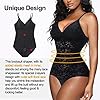 BRABIC-Lace-Bodysuit-for-Women-Tummy-Control-Shapewear-Sleeveless-Tops-V-Neck-Backless-Camisole-Jumpsuit-Shaper BRABIC Lace Bodysuit for Women Tummy Control Shapewear Sleeveless Tops V-Neck Backless Camisole Jumpsuit Shaper (Black, Medium)