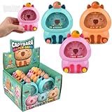 Top 20+ Best Travel Games 2024 Review 36 5 Inch Capybara Water Ring Game, Handheld Puzzle Toy, Assorted Colors, 12 Count Display