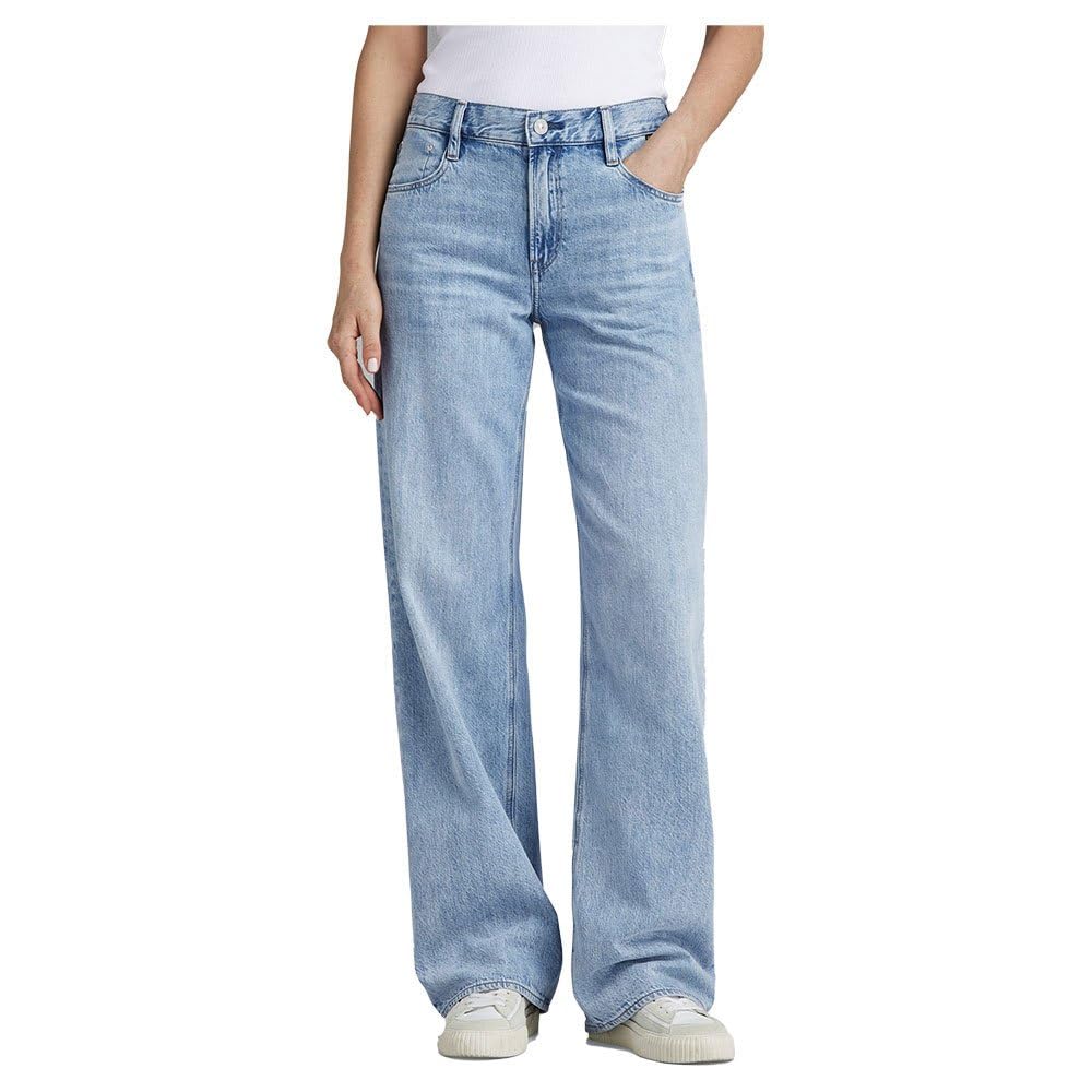 G-STAR Women's Judee Loose Jeans, Blue (Faded Harbor D22889-D436-D331), 26W / 30L