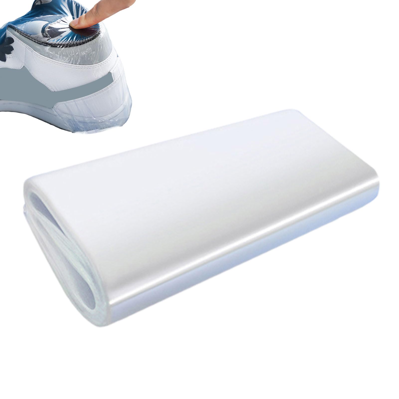 50 stuks Transparante Shrink Wrap Zakken 28x45CM PVC Shrink Zakken Shrink Zakjes Transparante Shrinkfolie Zak Shrink Wrap Folie voor Schoenen DIY-Kunstnijverheid