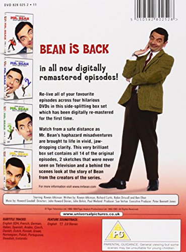 Mr Bean - Series 1: Volume 1-4 (Digitally Remastered 20th Anniversary Edition) [DVD]