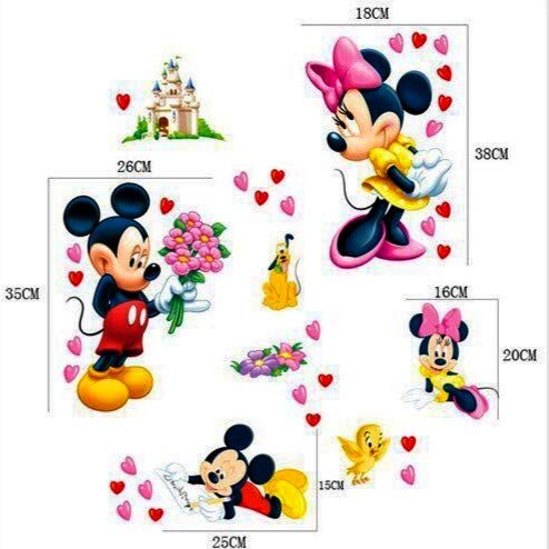 Kibi Wall Stickers for Bedrooms Stickers for Kids Bedroom Nursery Decoration Wallpaper Living Room