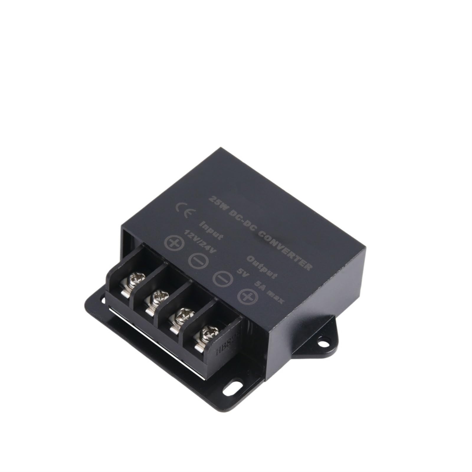 Régulateur de tension DC 24V à 12V 5A abaisseur étanche pour écran de voiture