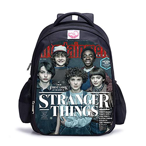 Mochila Stranger Things Escolar  Niña y Niños Grande Adolescente Chicas Primaria Mochilas