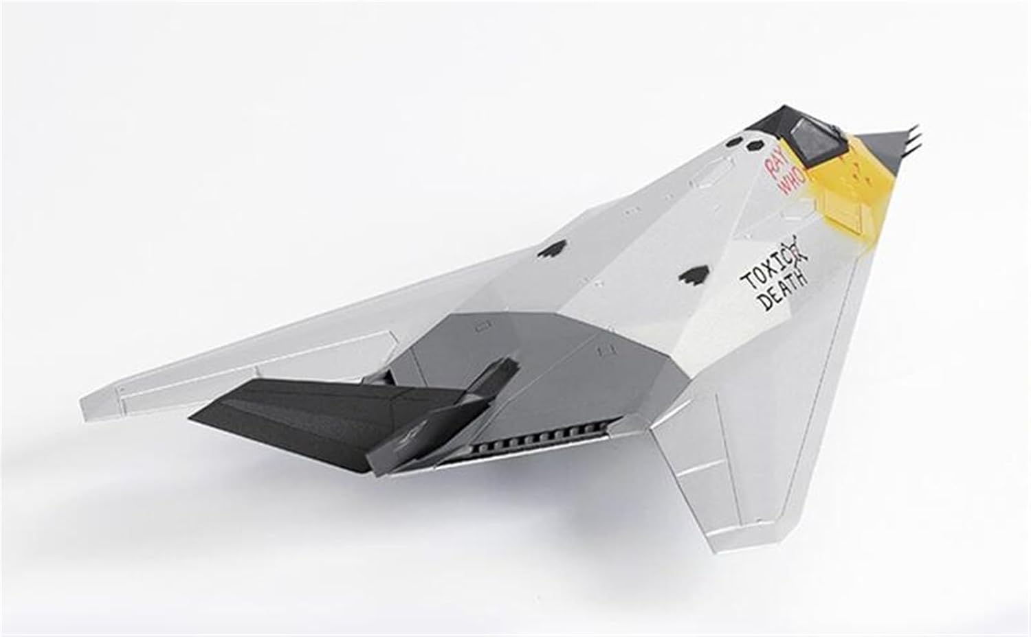Miniature Scale 1 72 for US F-117A F117 Stealth Bomber Model Alloy Finished Airplane Military Aircraft Flying Toy Game Kits