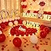 1200 PCS Artificial Silk Rose Petals Decoration for Romantic Night, Wedding, Event, Party, Valentines,Rose Petals for Bedroom,Fake Roses Petal Faux Flowers, Artificial Roses Petals for Marry me