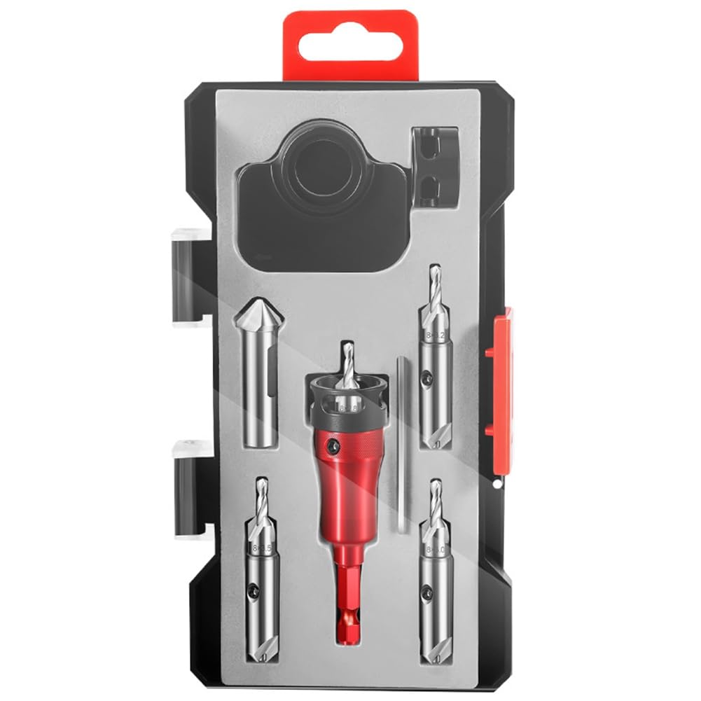 Foret à comptoir multifonction 45 degrés double face 8 mm 10 mm pour perçage bois