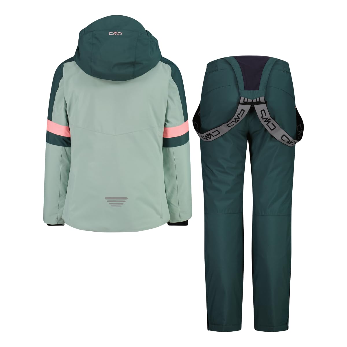 CMP Set Tuta Sci da Bambina in Twill, 35W0335