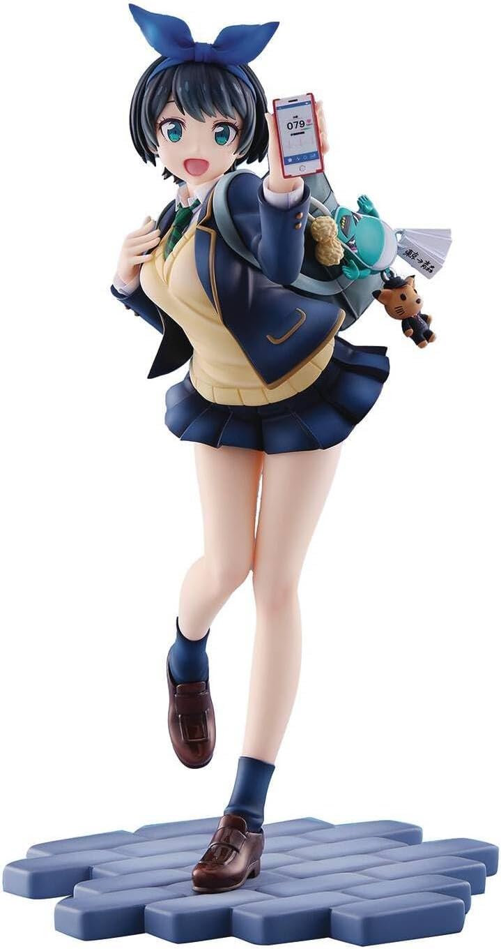 ブロッコリー 彼女、お借りします 更科瑠夏 1/7　塗装済み完成品フィギュア Amazon | ブロッコリー 彼女、お借りします 更科瑠夏 限定版 (顔